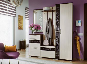 Тумба для обуви Барка ТН-04 венге / дуб молочный