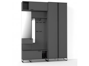 Тумба для обуви City графит