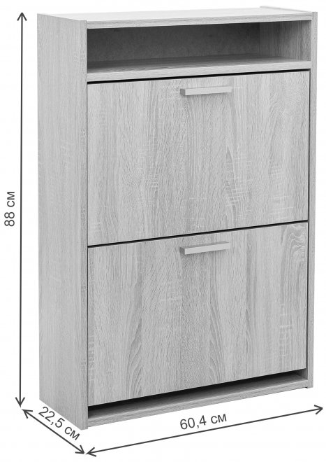 Обувница Leset Ройс 2 венге