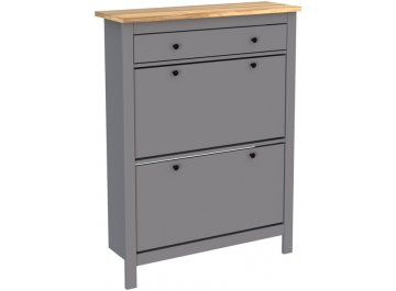 Тумба для обуви Сага 113х108 белая белый