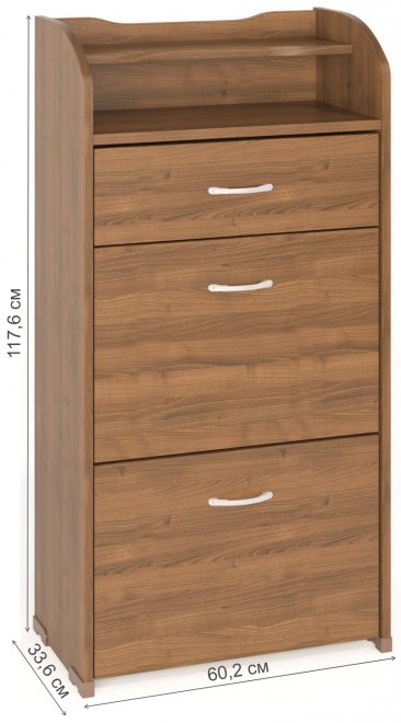 Обувница ТО-6 орех