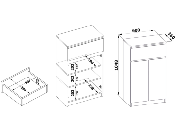 Обувница ТП-12