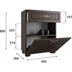 Обувница Монблан МБ-31К