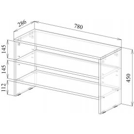 Обувница Уно-53