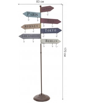 Вешалка для одежды Nerissa мультиколор