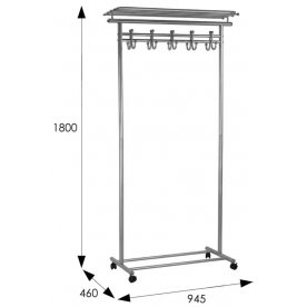 Напольная вешалка М 9