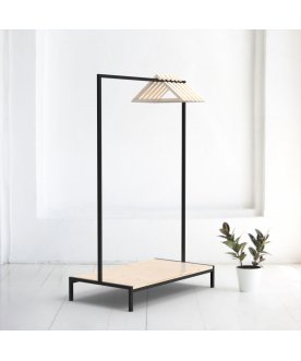 Вешалка для одежды Metalframe 124 см береза натуральная