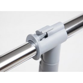 Напольная вешалка NY-3294 хром / серый