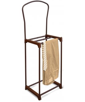 Вешалка для одежды SHT-SUR4 коричневый муар / коричневый