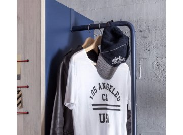 Вешалка настенная Trio синяя