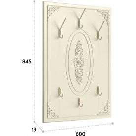 Настенная вешалка Ассоль плюс АС-71