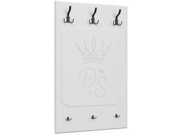 Вешалка настенная Дримстар-004 белое дерево комплектация 1