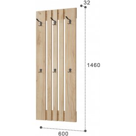 Настенная вешалка Эмилия ЭЛ-7