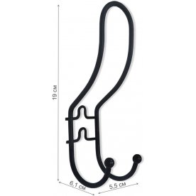 Настенная вешалка Крючок-2
