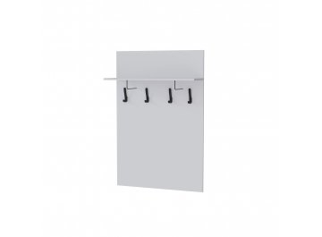 Вешалка настенная Мэнкс белый