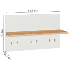 Настенная вешалка Октава 15.14.01