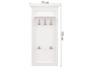 Вешалка настенная Tiffany L вудлайн кремовый