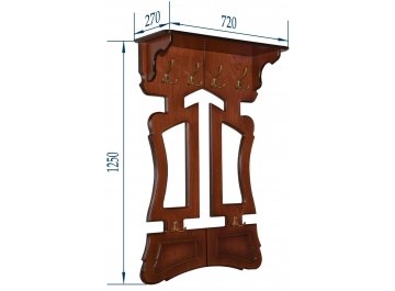 Настенная вешалка Випус-1