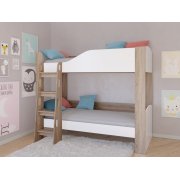 дуб сонома / белый