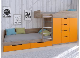 Двухъярусная кровать Астра 6