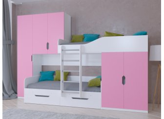 Двухъярусная кровать Лео