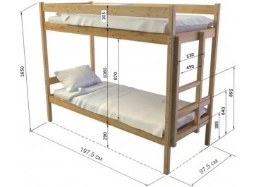 Двухъярусная кровать Боен