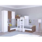 белый / орех