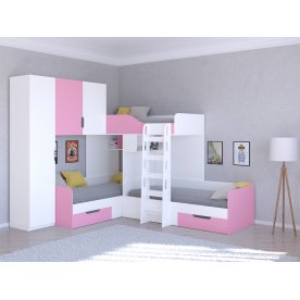 Двухъярусная кровать Трио/1