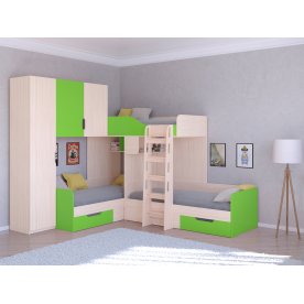 Двухъярусная кровать Трио/1