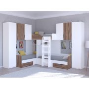 белый / орех