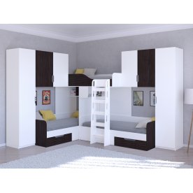 Двухъярусная кровать Трио/3