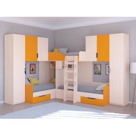 Двухъярусная кровать Трио/3