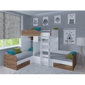 Двухъярусная кровать Трио