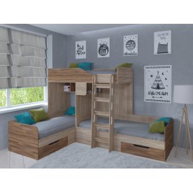 Двухъярусная кровать Трио