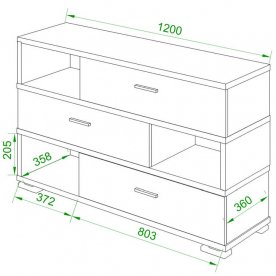 Комод Эланта-40/3