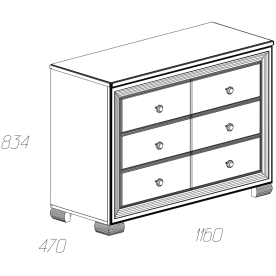 Комод Афины №362