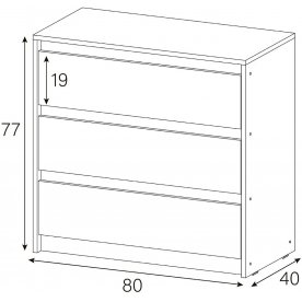 Комод Айден КМ06-800