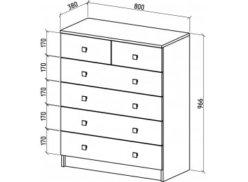 Комод Бостон-11