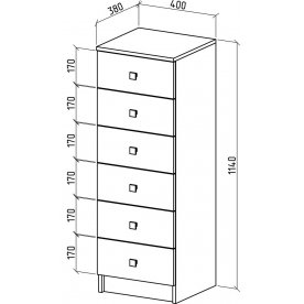 Комод Бостон-4