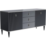 черный / серебро