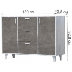 Комод Эго К-2 на ножках