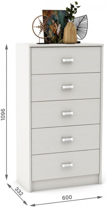 Комод Имидж-605 белый