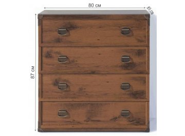 Комод Индиана JКОМ 4s 80
