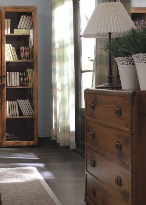 Комод Индиана JКОМ 4s/80 дуб саттер