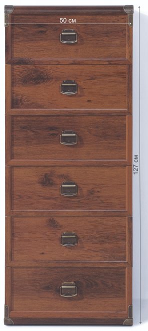 Комод Индиана JКОМ 6s дуб саттер