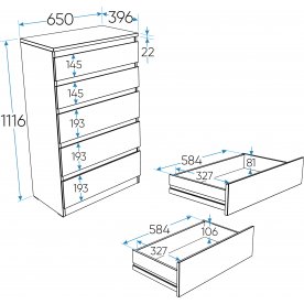 Комод Кастор