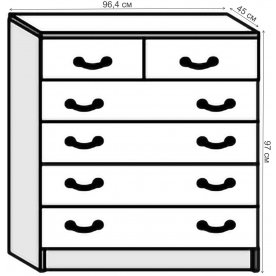 Комод Кэт-6