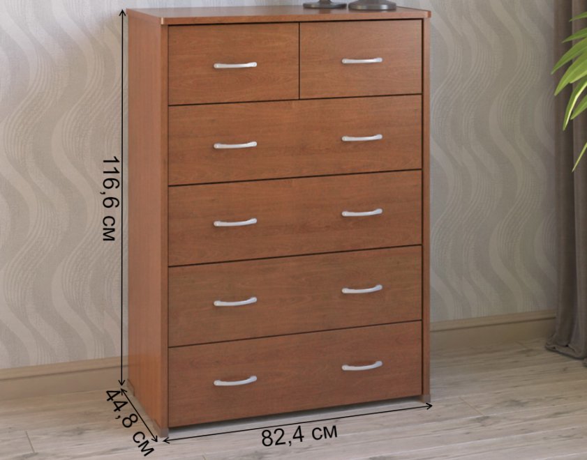 Комод КВ-52 вишня