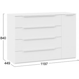 Комод Порто ТД-393.04.02