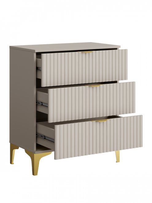 Комод ridberg andre 3Я кашемир / золото